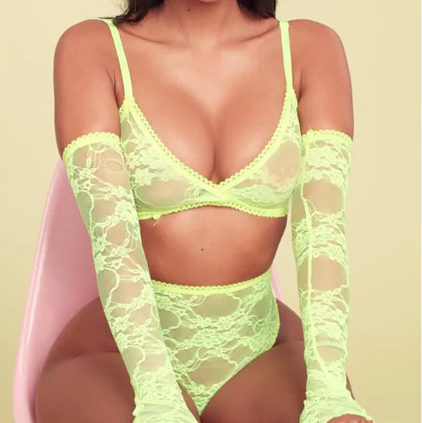 Stylish Lace Seduction Set