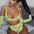 Stylish Lace Seduction Set